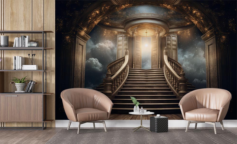 3d Derinlik Merdiven Wallpaper - 3d Wallpaper - 2