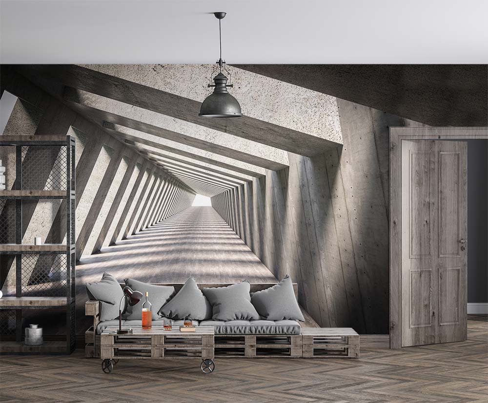 3d Derinlik Tunel Wallpaper 3d Wallpaper - 2