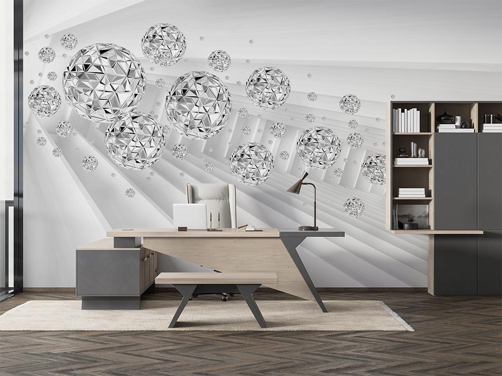 3d Wallpaper , 3d Wallpaper, Diamond Balls - 2