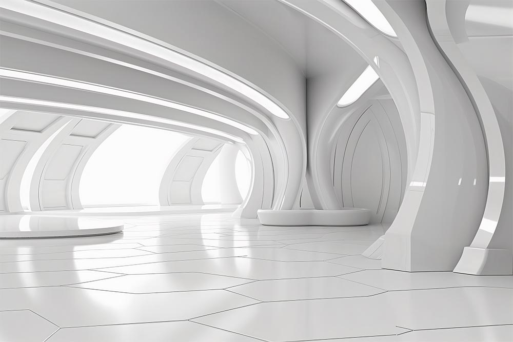 3 Boyutlu Duvar Kağıdı , Geometrik 3D Duvar Kağıdı