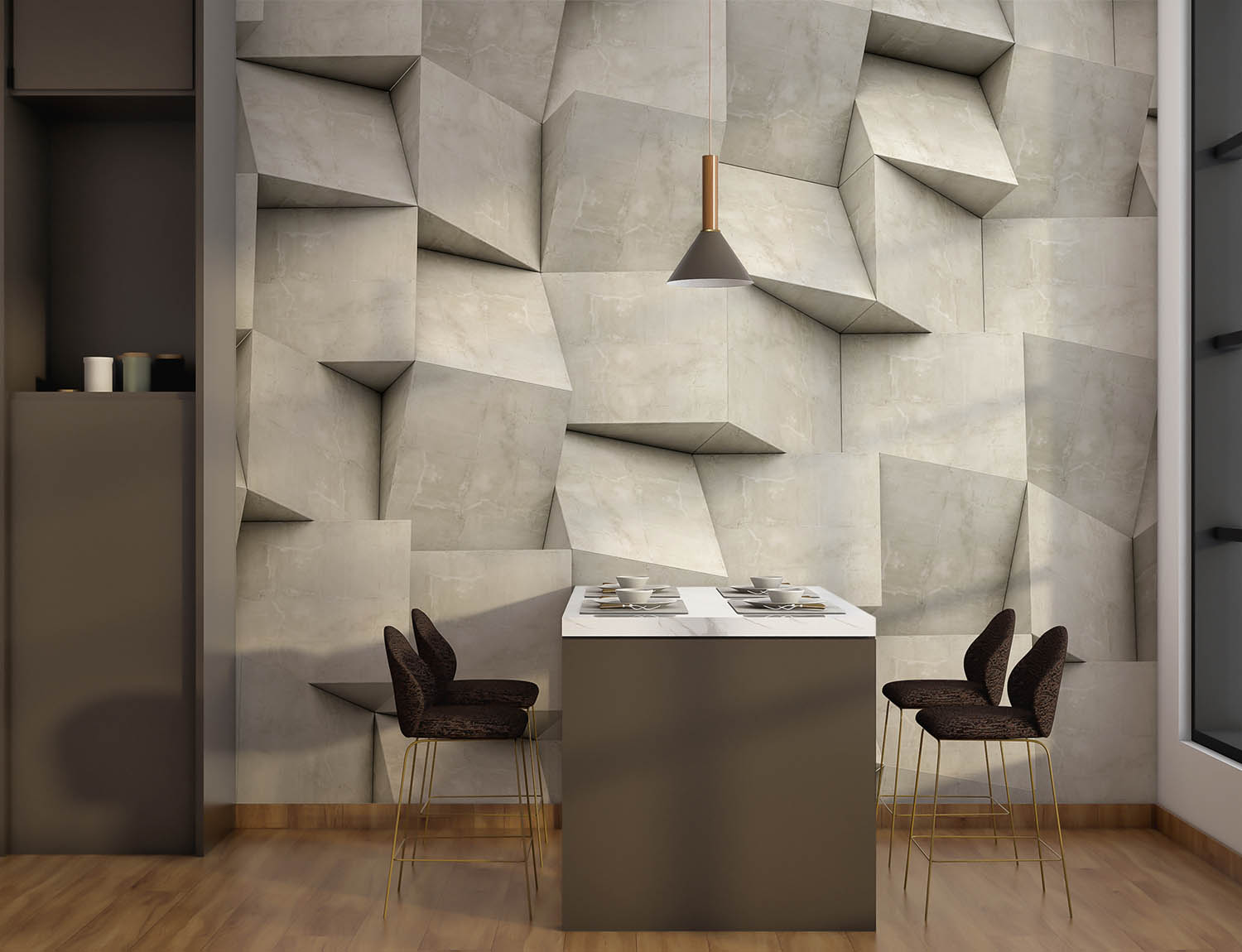 3d Cubes Wall Mural 3d Wallpapers - 5
