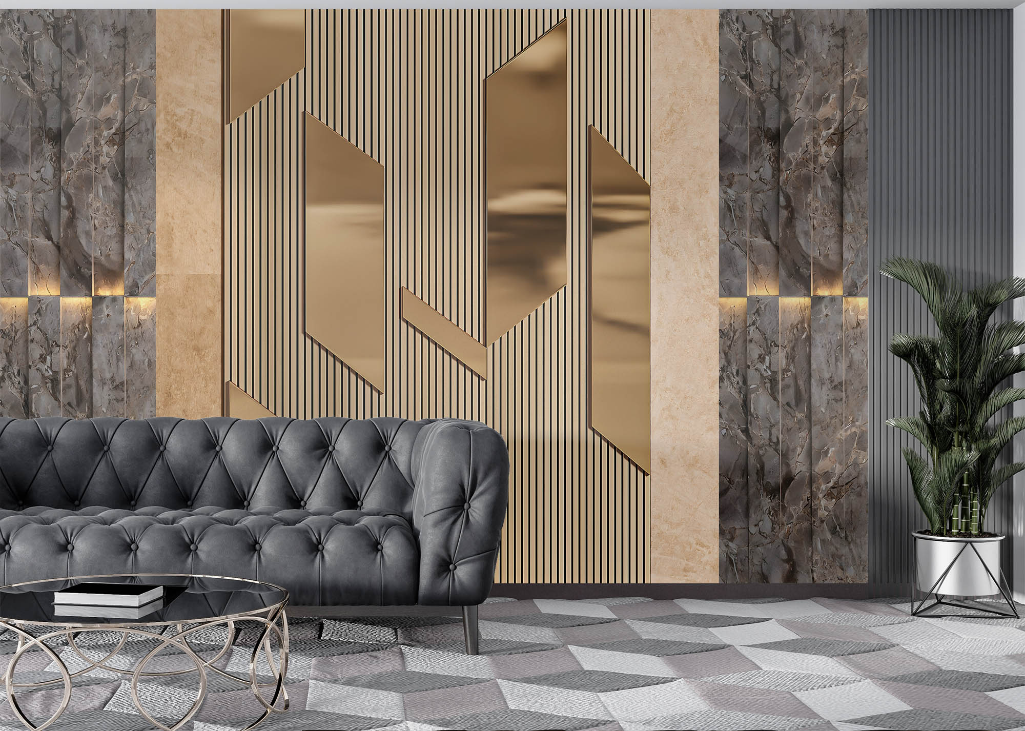 3d Wallpaper , 3d Gold Wallpaper - 5