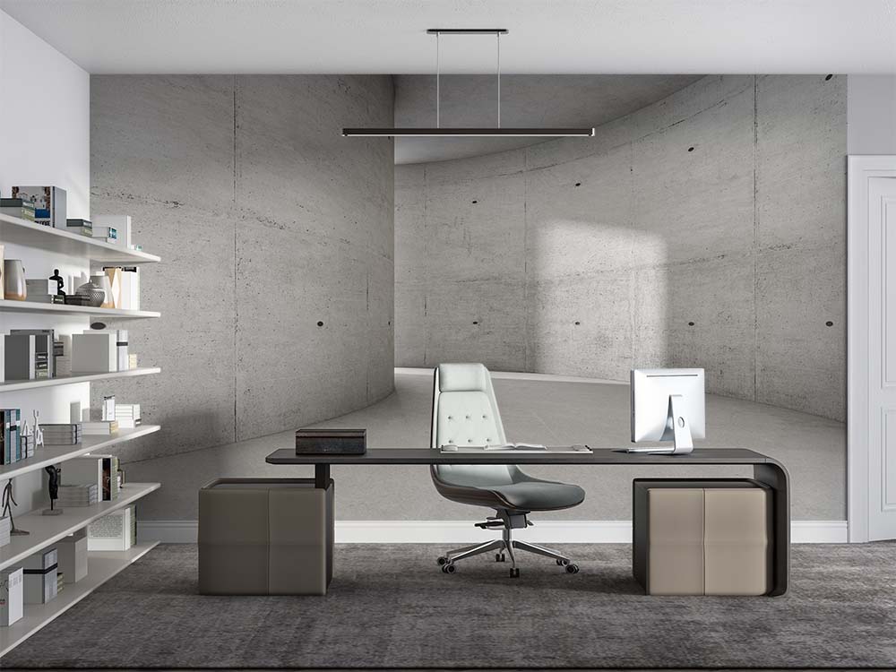 3d Wallpaper Concrete Derin Tunel - 3