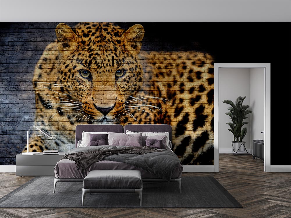 Stone Pattern Background On Leopar Wallpaper - 2
